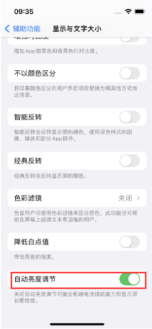 公坡镇苹果15维修店分享iPhone 15 Pro系列屏幕亮度 