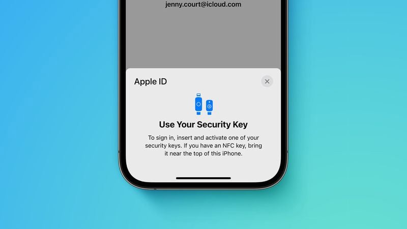公坡镇苹果手机维修分享iOS 16.3 新增的 Apple ID 的安全密钥有什么功能 