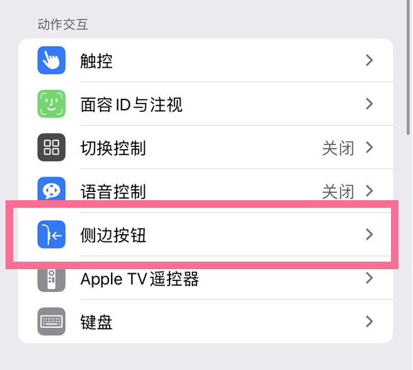 公坡镇苹果14维修店分享iPhone14 Plus侧键双击下载功能关闭方法 