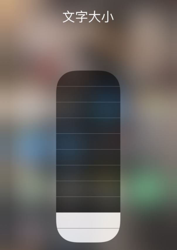 公坡镇苹果手机维修分享小技巧：在 iPhone 控制中心快速调节字体大小 